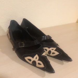 Vintage Hábille Italy Vintage Italian Pointed Toe Kitten Heels